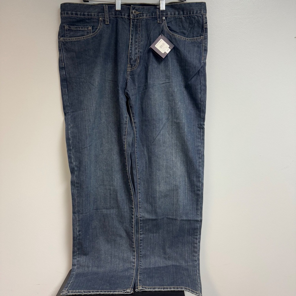 Scott Barber Classic Fit Denim Jeans Mens 40x32 Blue Casual Dark Wash Preppy NWT